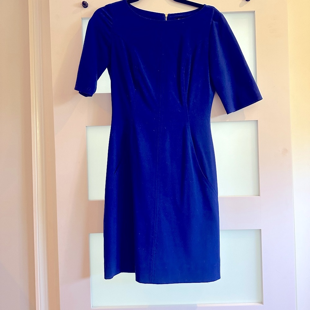 Blue Tahari dress